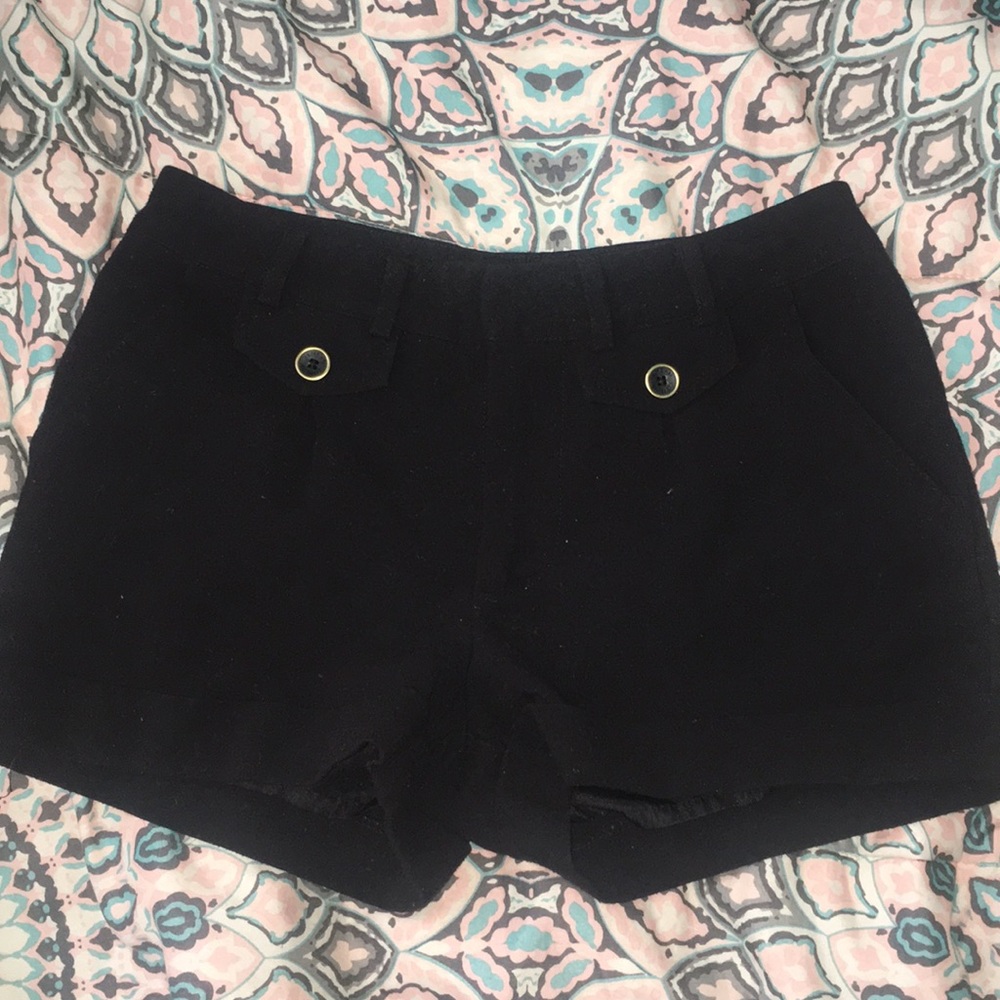 Black shorts